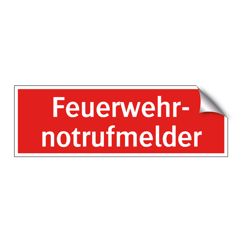 Feuerwehr- notrufmelder