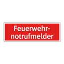 Feuerwehr- notrufmelder