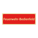Feuerwehr-Bedienfeld