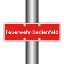 Feuerwehr-Bedienfeld