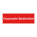 Feuerwehr-Bedienfeld