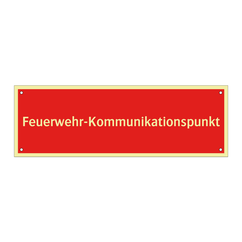 Feuerwehr-Kommunikationspunkt