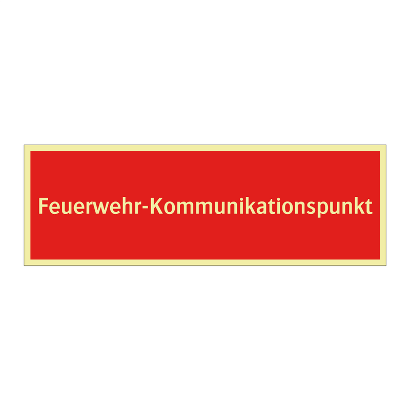 Feuerwehr-Kommunikationspunkt