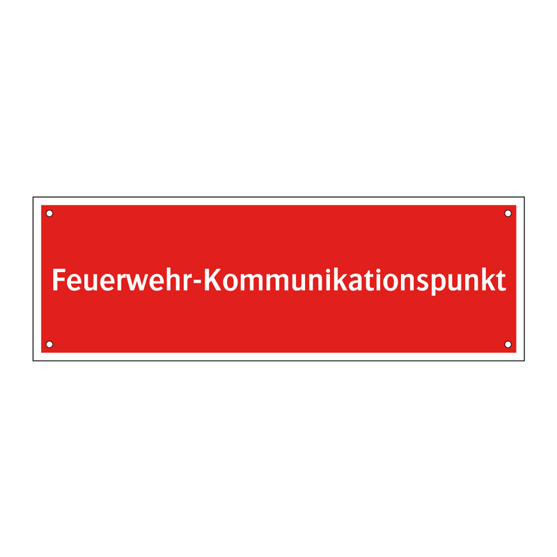Feuerwehr-Kommunikationspunkt