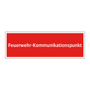 Feuerwehr-Kommunikationspunkt