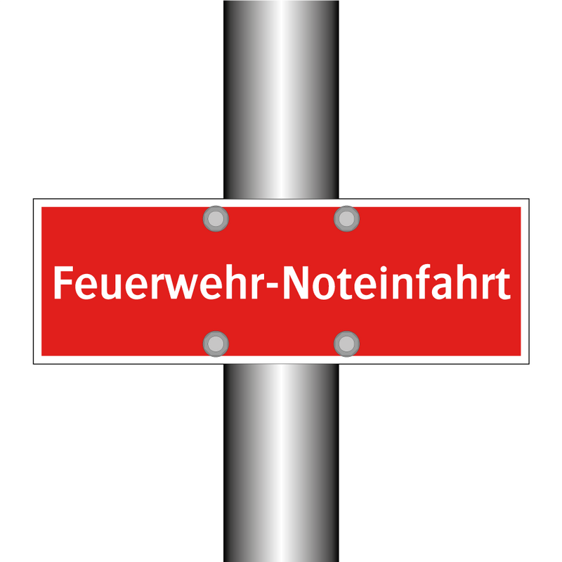 Feuerwehr-Noteinfahrt