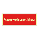 Feuerwehranschluss
