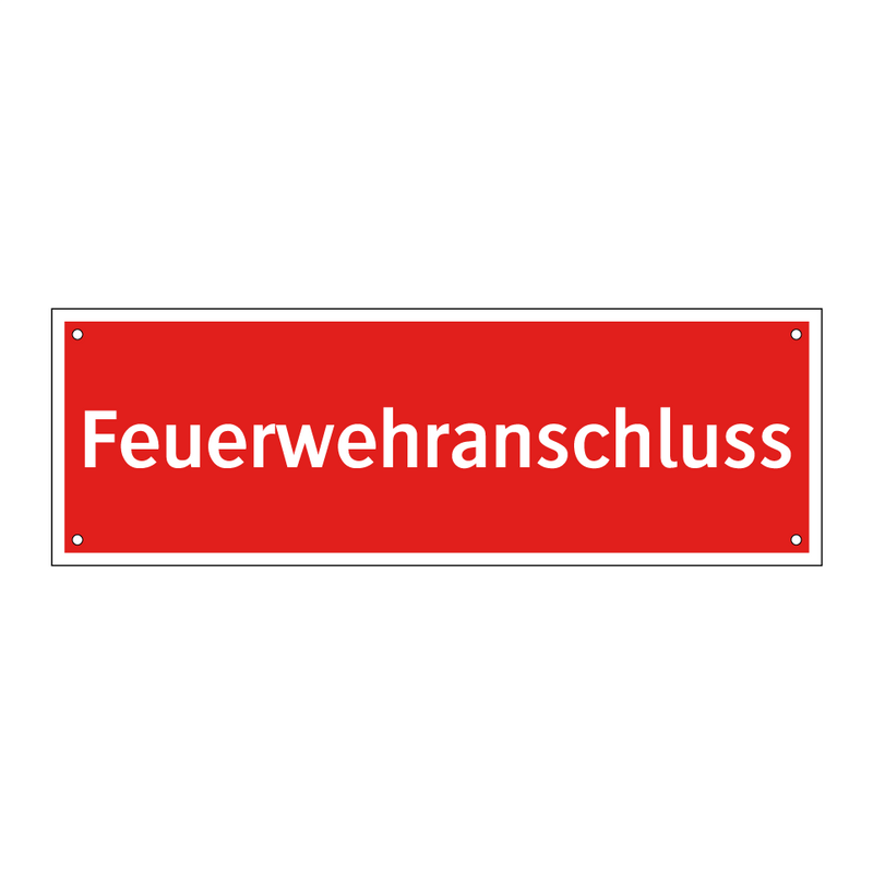 Feuerwehranschluss