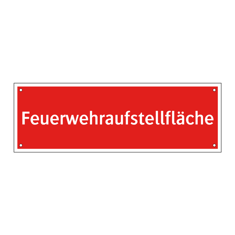 Feuerwehraufstellfläche