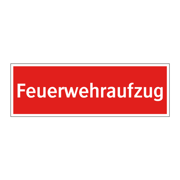 Feuerwehraufzug