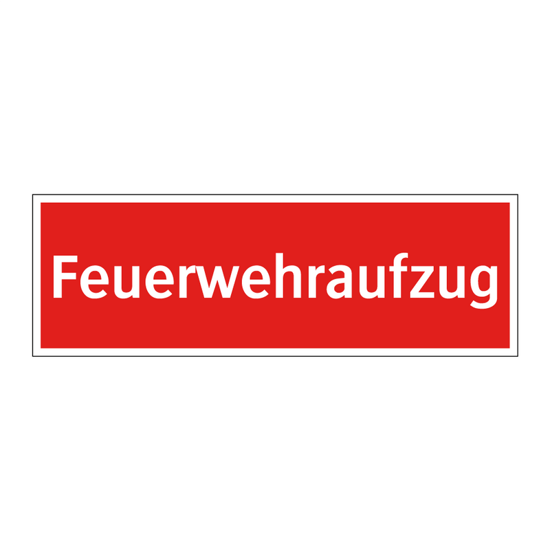 Feuerwehraufzug