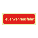 Feuerwehrausfahrt