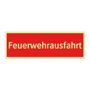 Feuerwehrausfahrt