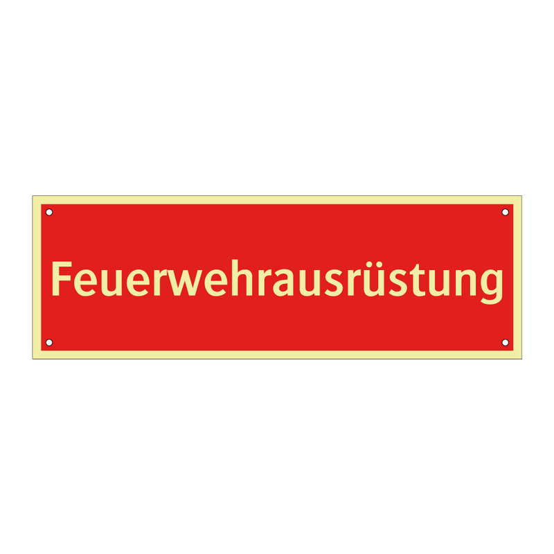 Feuerwehrausrüstung