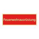Feuerwehrausrüstung