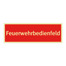 Feuerwehrbedienfeld