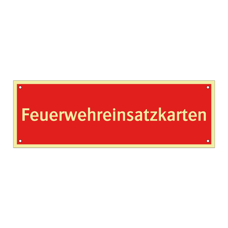 Feuerwehreinsatzkarten