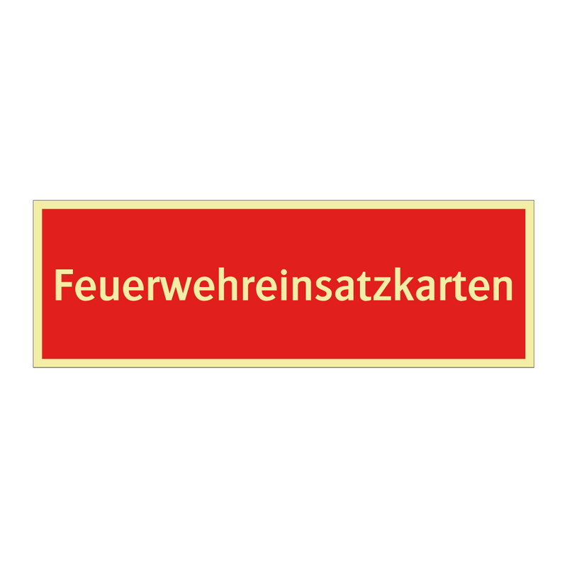 Feuerwehreinsatzkarten