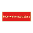 Feuerwehreinsatzpläne