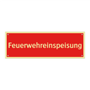 Feuerwehreinspeisung