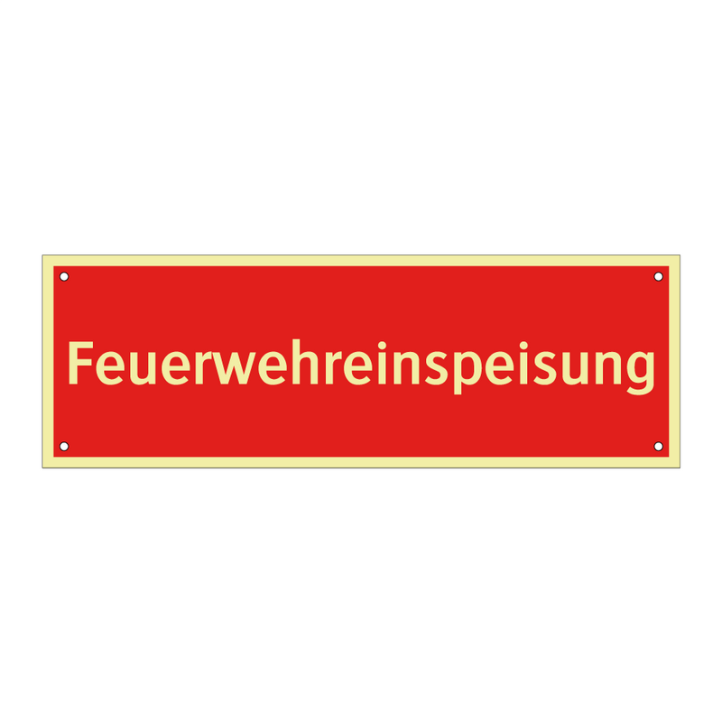 Feuerwehreinspeisung