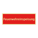 Feuerwehreinspeisung