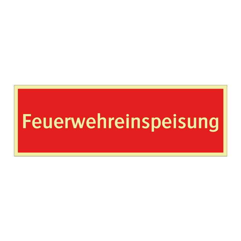 Feuerwehreinspeisung