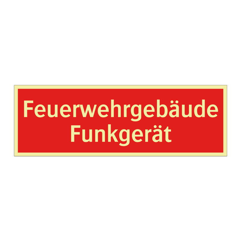 Feuerwehrgebäude Funkgerät