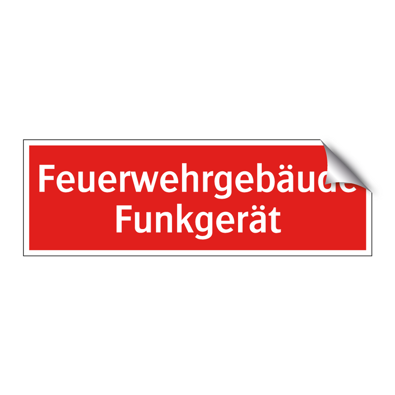 Feuerwehrgebäude Funkgerät