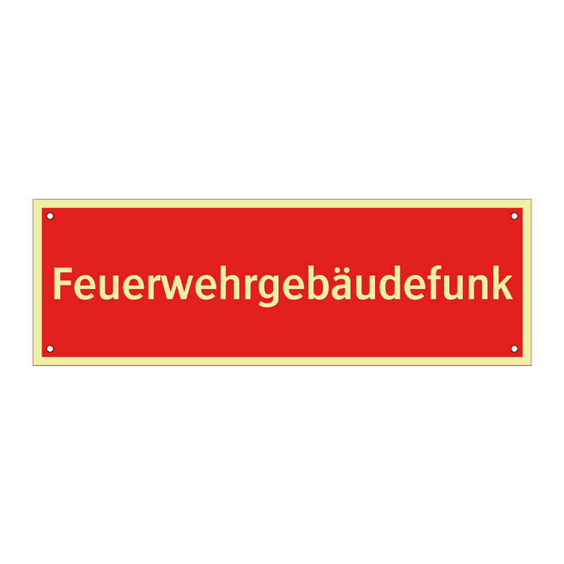 Feuerwehrgebäudefunk