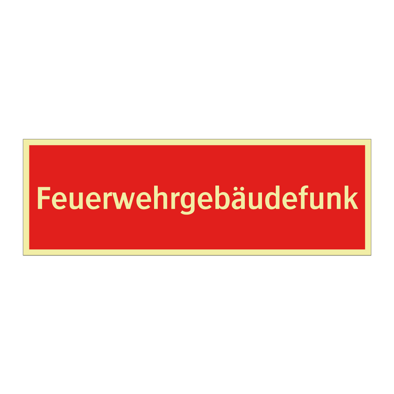 Feuerwehrgebäudefunk