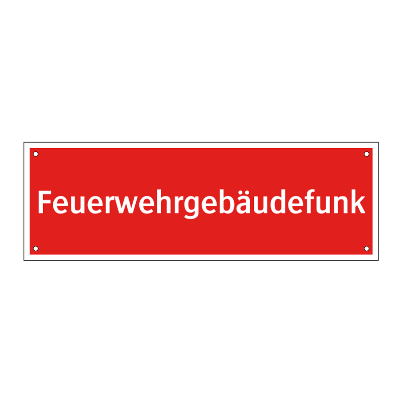 Feuerwehrgebäudefunk