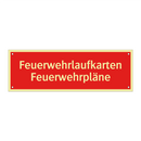 Feuerwehrlaufkarten Feuerwehrpläne