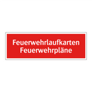 Feuerwehrlaufkarten Feuerwehrpläne