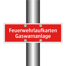 Feuerwehrlaufkarten Gaswarnanlage