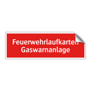 Feuerwehrlaufkarten Gaswarnanlage