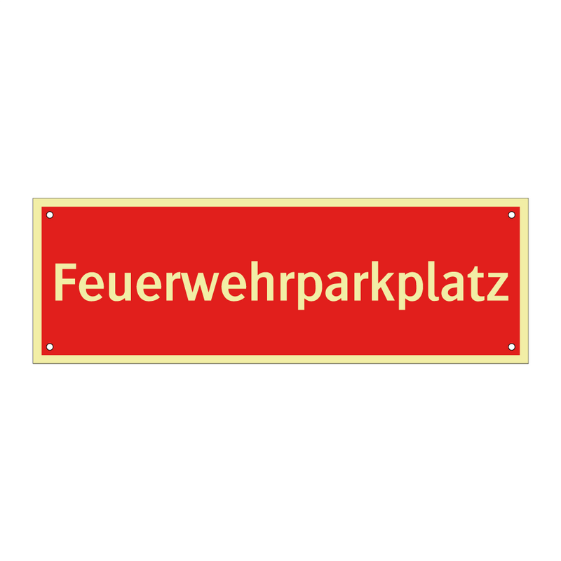 Feuerwehrparkplatz