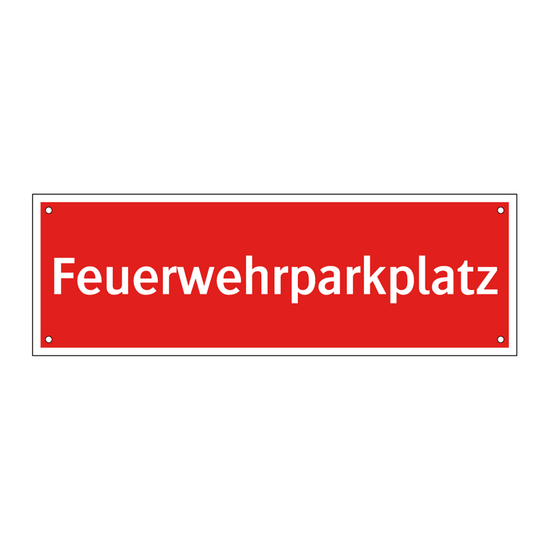 Feuerwehrparkplatz