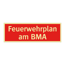 Feuerwehrplan am BMA