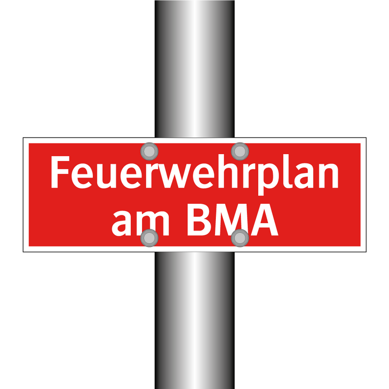 Feuerwehrplan am BMA
