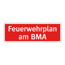 Feuerwehrplan am BMA