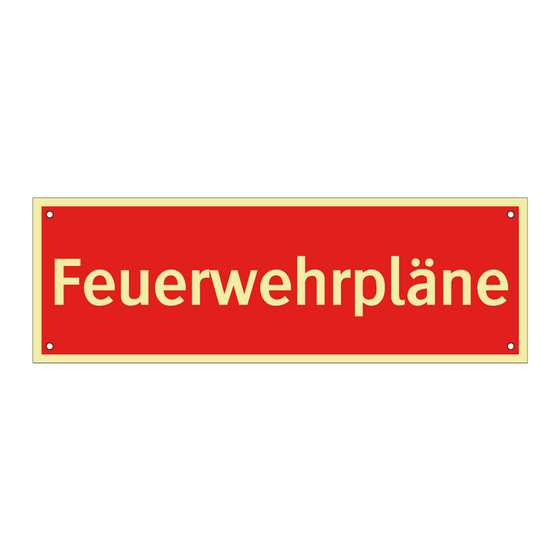 Feuerwehrpläne