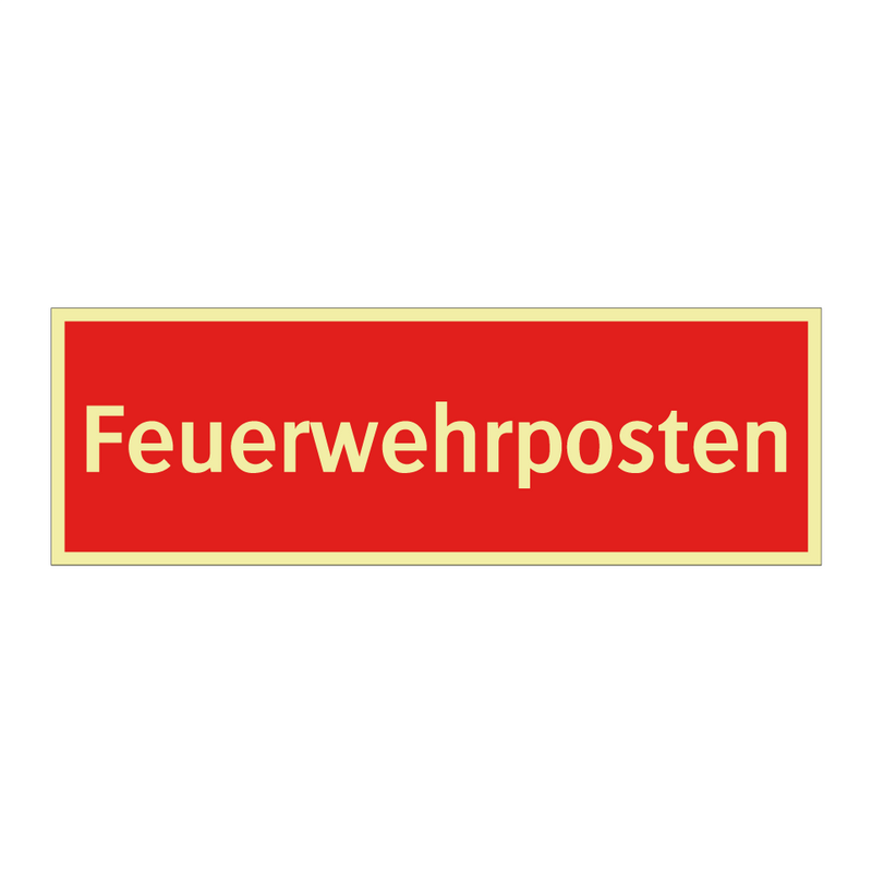 Feuerwehrposten