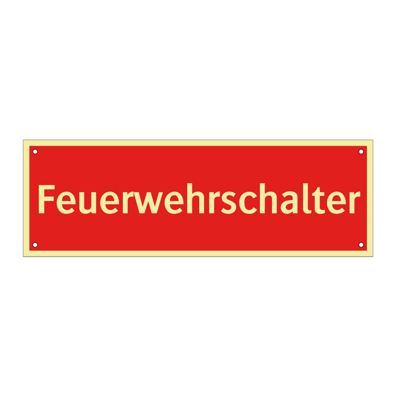 Feuerwehrschalter