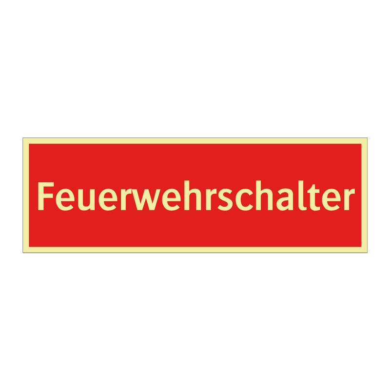 Feuerwehrschalter