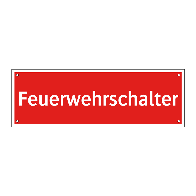 Feuerwehrschalter