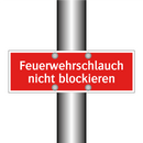 Feuerwehrschlauch nicht blockieren