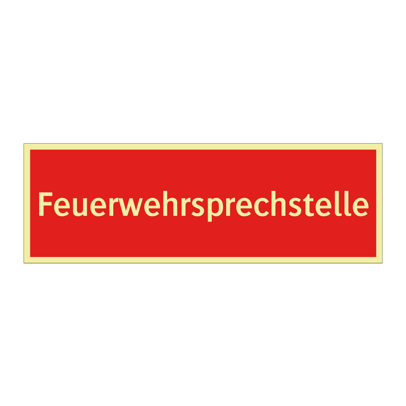 Feuerwehrsprechstelle