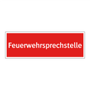 Feuerwehrsprechstelle