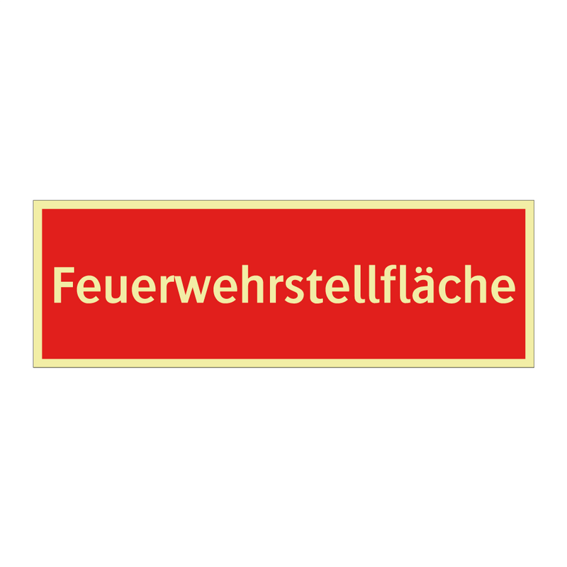 Feuerwehrstellfläche
